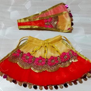 LAXMI MATA NET Frill Dress