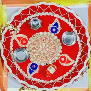 Decorative Puja Thali