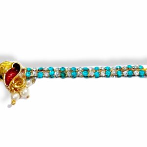 Gajraj Bansi - 1 Inch to 4 Inch Length - Heavy Diamond Flute [ Random Color ] For Laddu Gopal