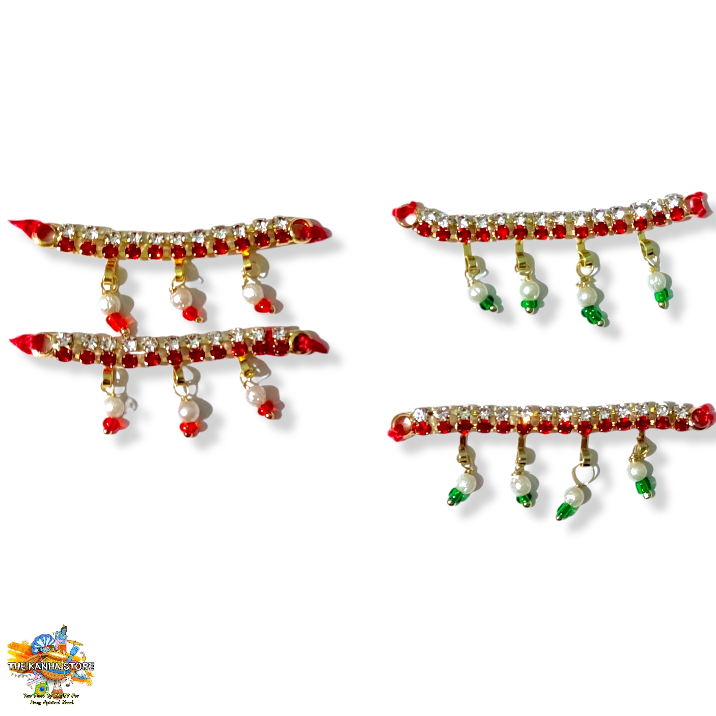 Pearl Latkan Payal Pair
