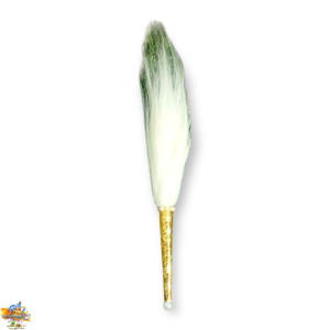 Golden Chawar Chanwara/Chaur/Chavar Sahib in Solid Body/Sacred Fly Whisk