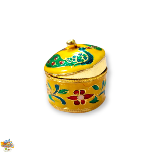 Meenakari Kumkum Box