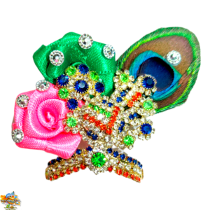 Multicolor Diamond Studded Crown