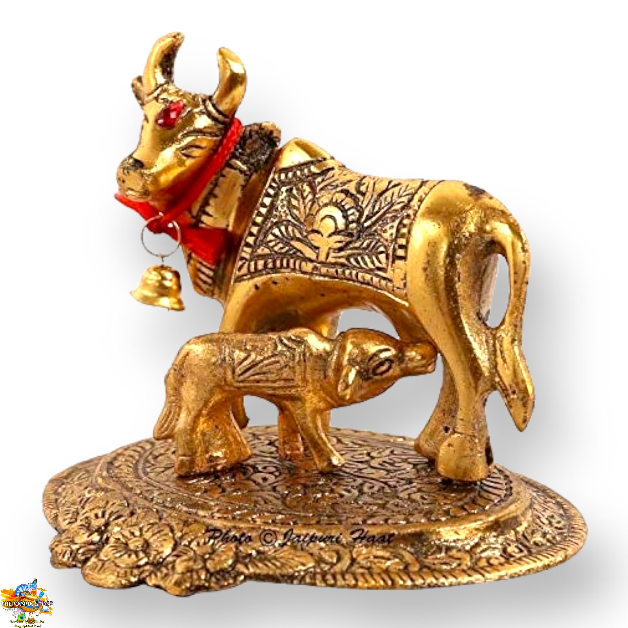 Big Golden Kamdhenu Cow