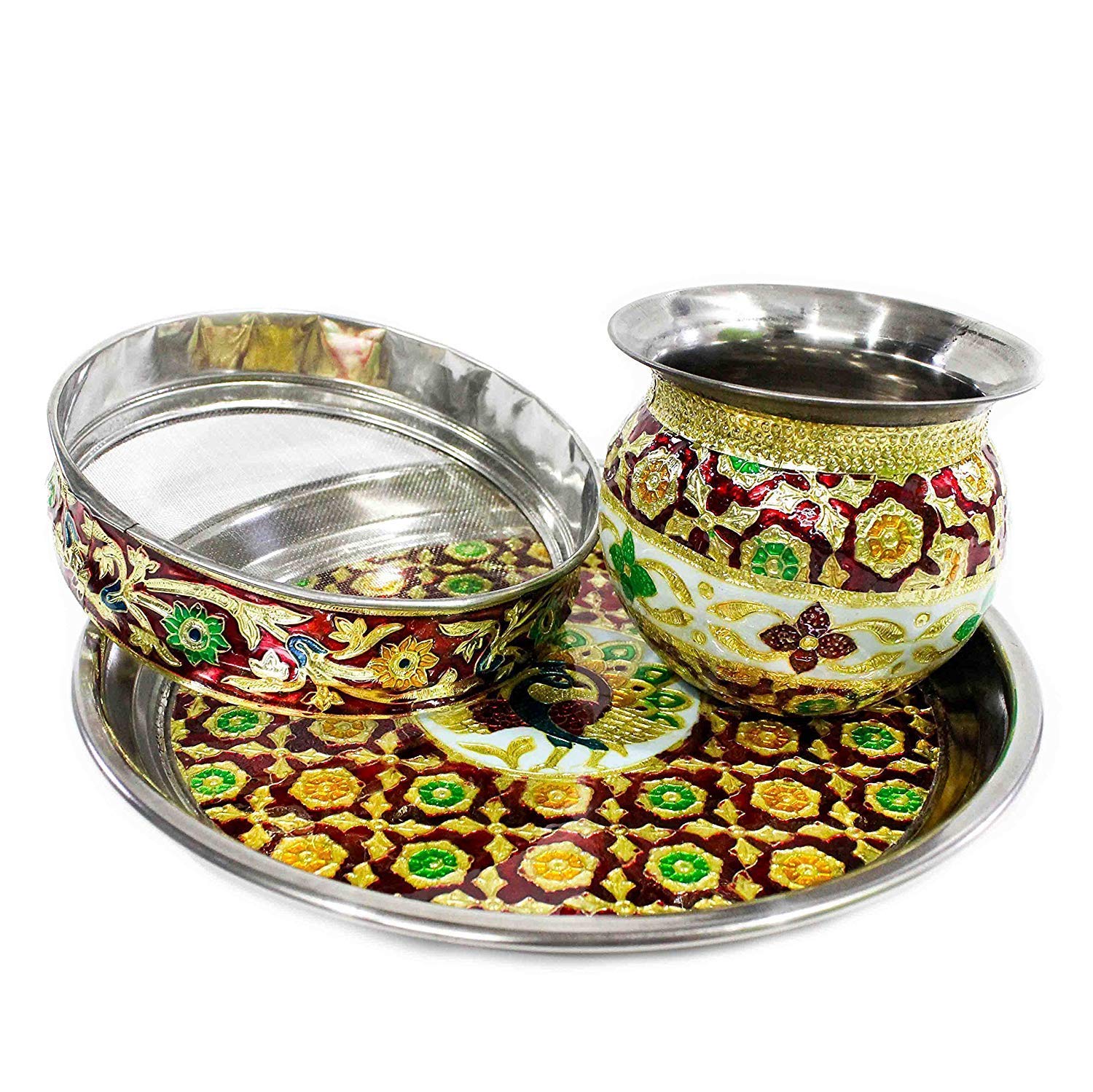 Karwachauth Pooja Thali Set