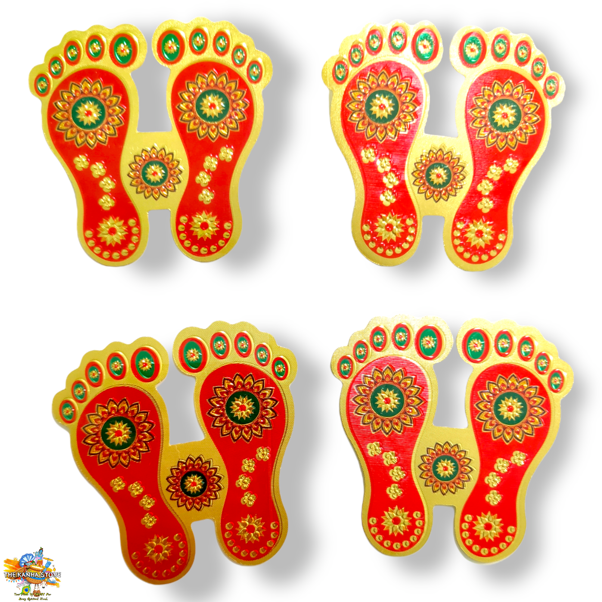 Laxmi Charan Acrylic Sticker