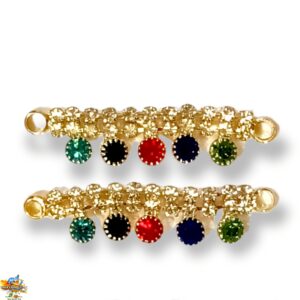 Multicolor Diamond Payal Joda