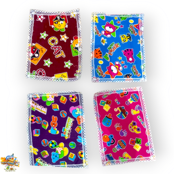 Cotton Chadar-Cartoon Print Summer Blanket For Laddu Gopal Size 0 to10 no Cotton Bedsheet