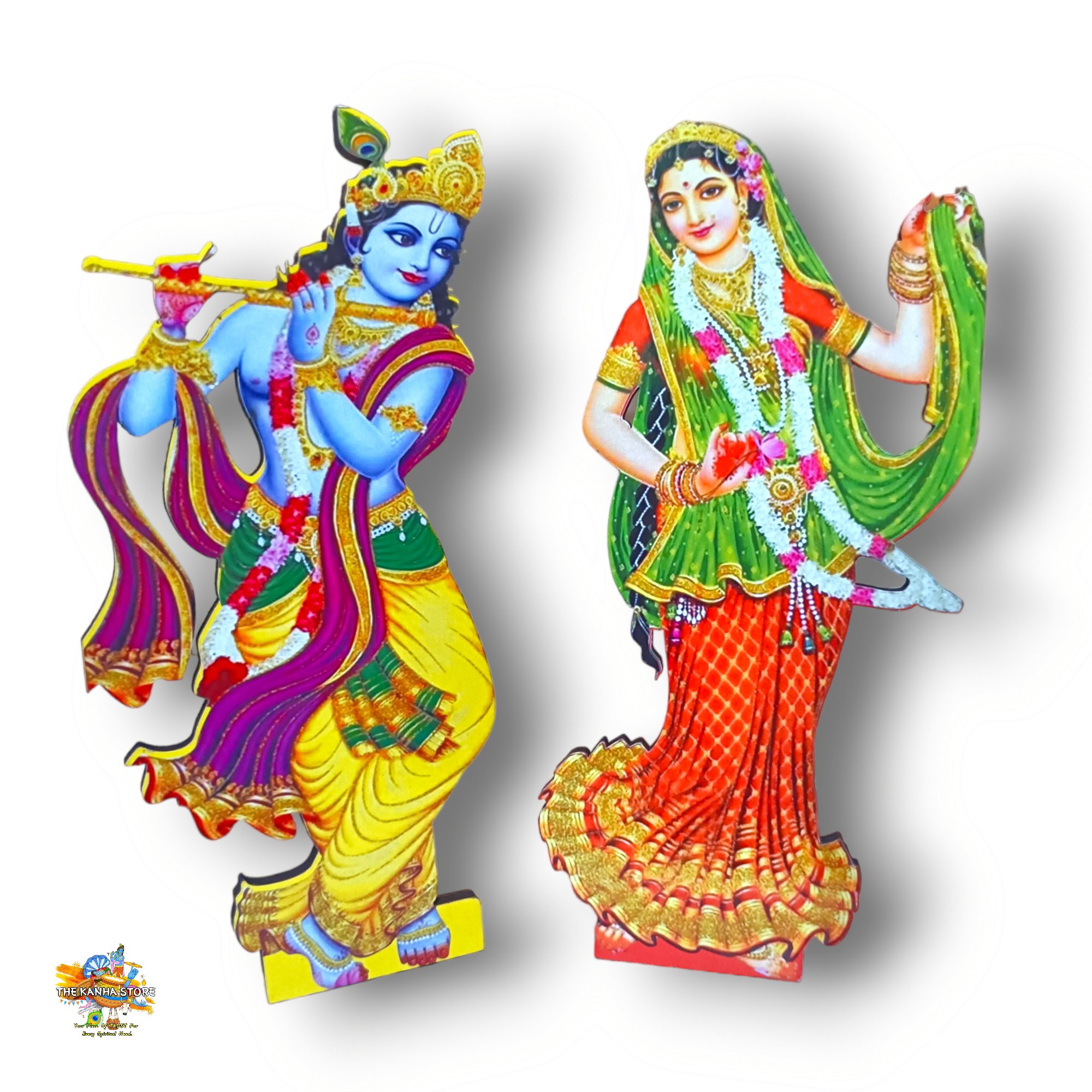 radha krishna clipart house