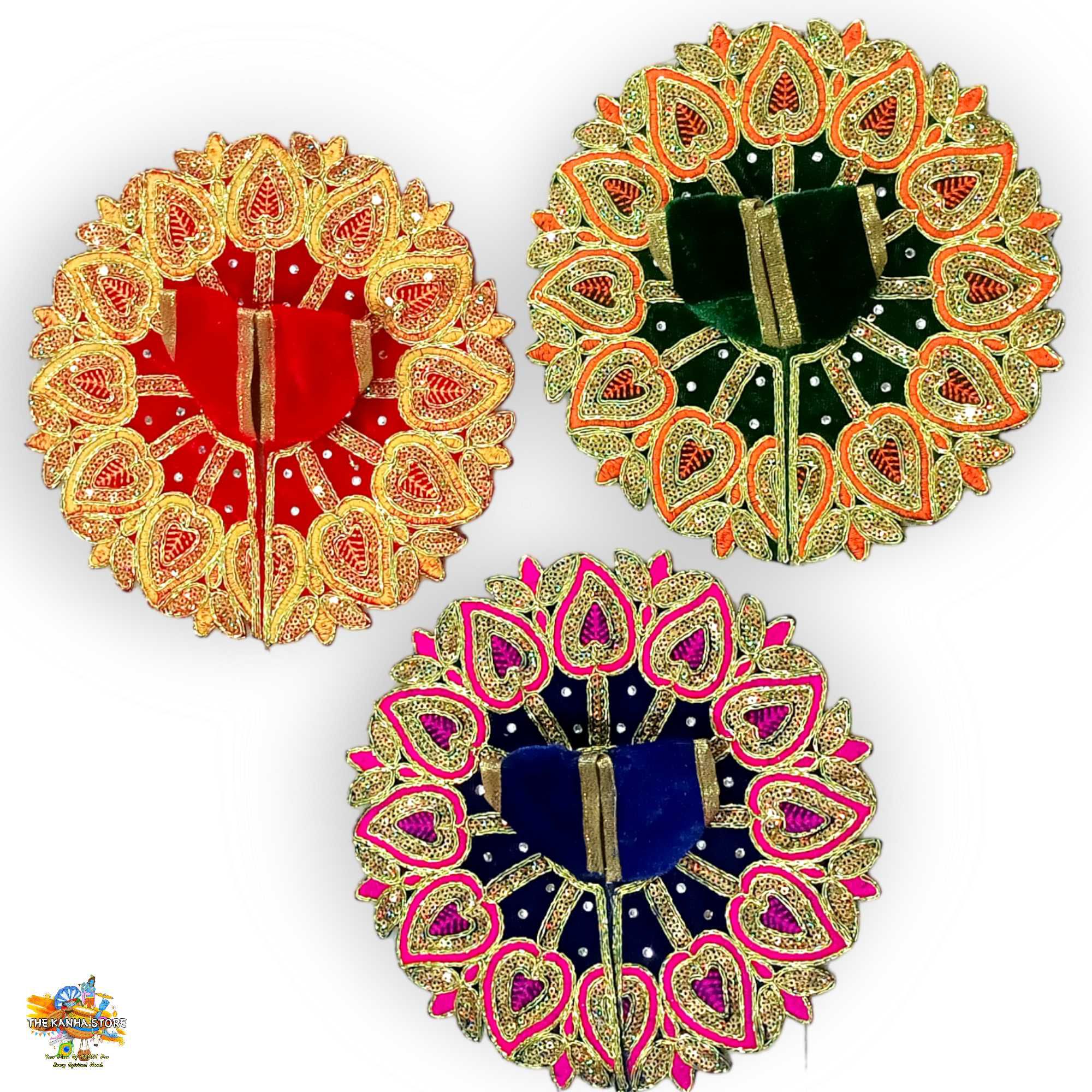 Velvet Embroidery Gopal Poshak