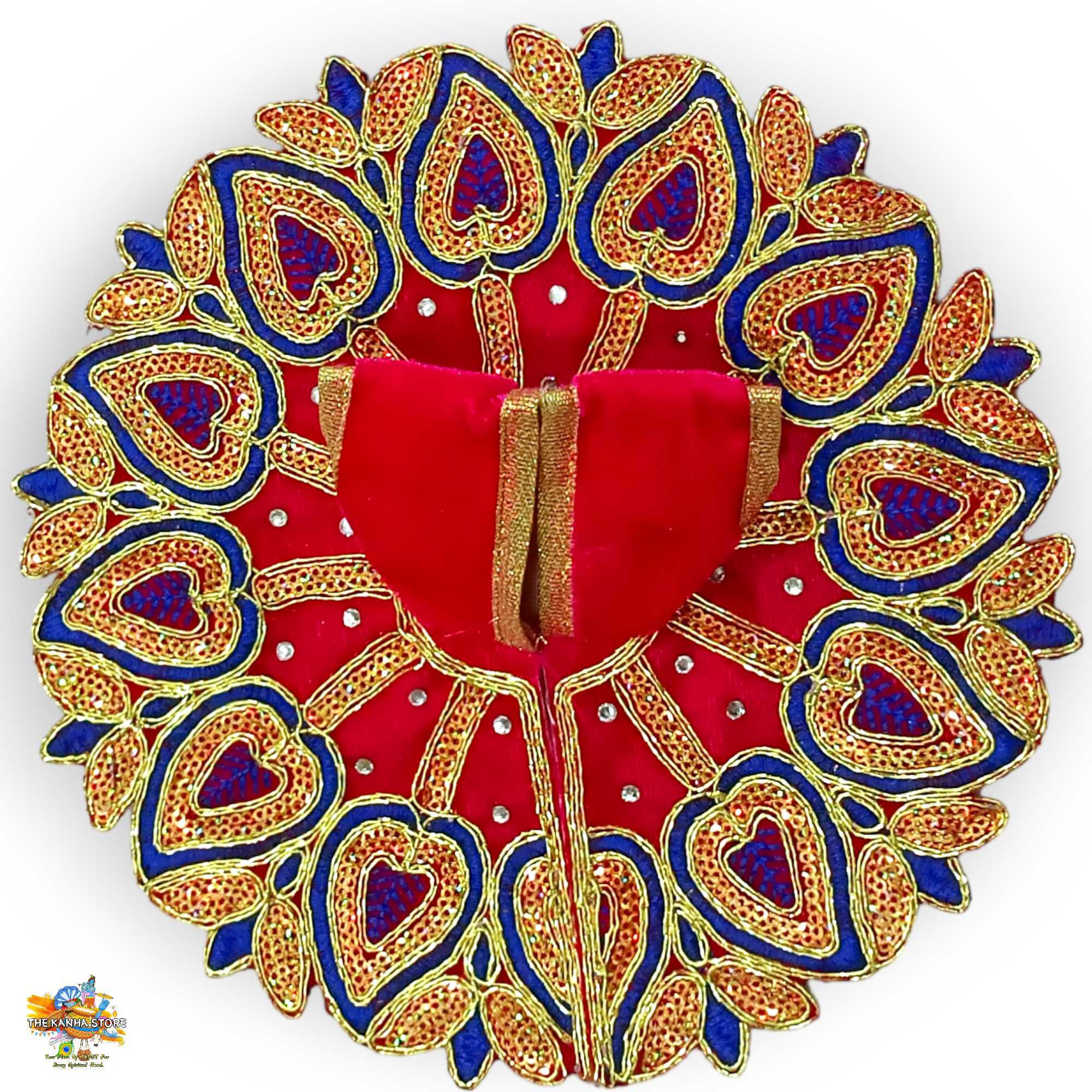 Velvet Embroidery Gopal Poshak