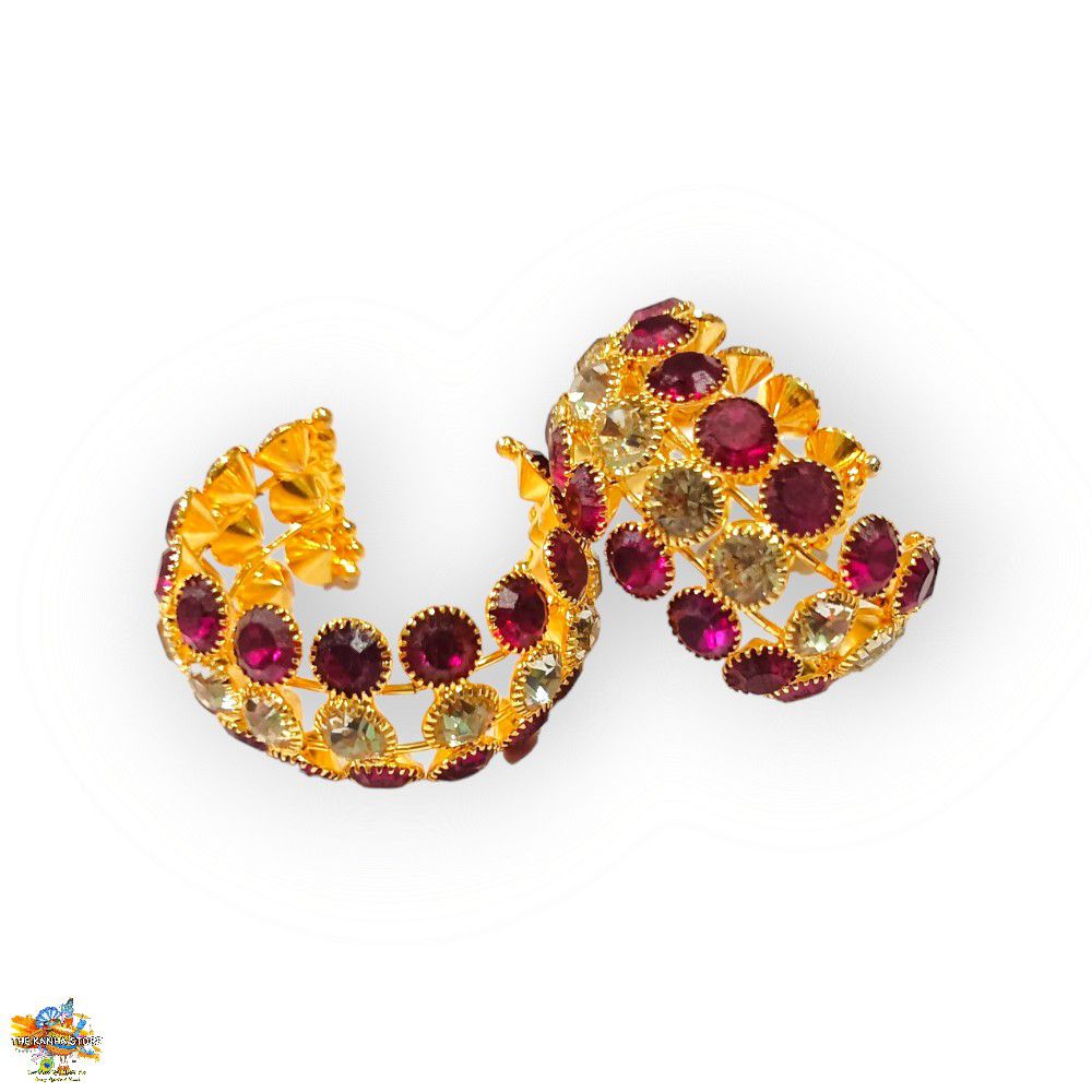 Gajra Kada Bangle Pair